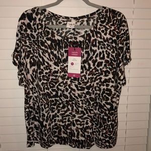 ❌❌SOLD❌❌Cabi Pink Panther Crop Tee